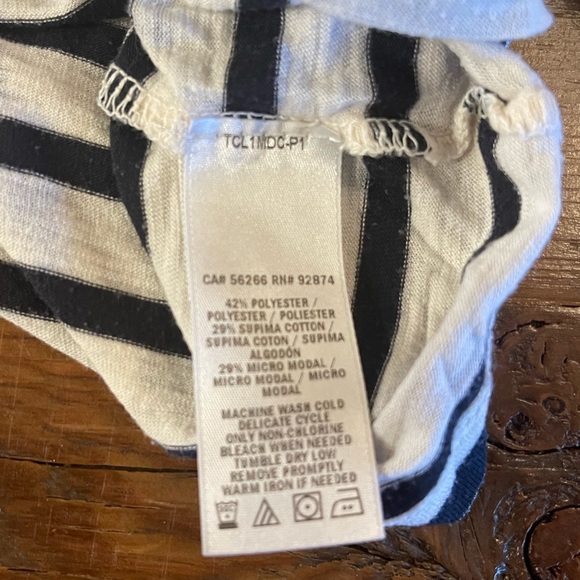 Striped Cropped Tee by Splendid - Picture 3 of 5